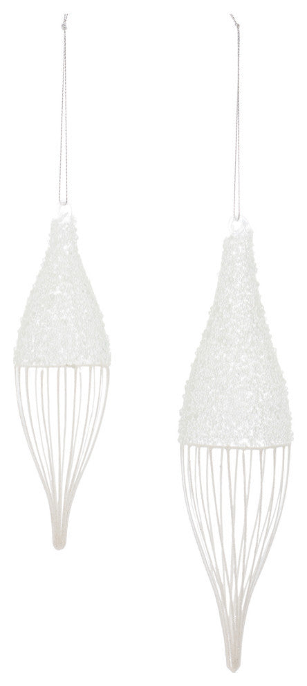 Glass Drop Ornament, 12-Piece Set