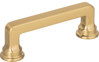 Atlas Homewares A101 Oskar 3 Inch Center to Center Handle Cabinet - Warm Brass