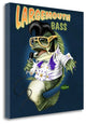 "Largemouth Bass" By Jim Baldwin, Giclee Print on Gallery Wrap Canvas