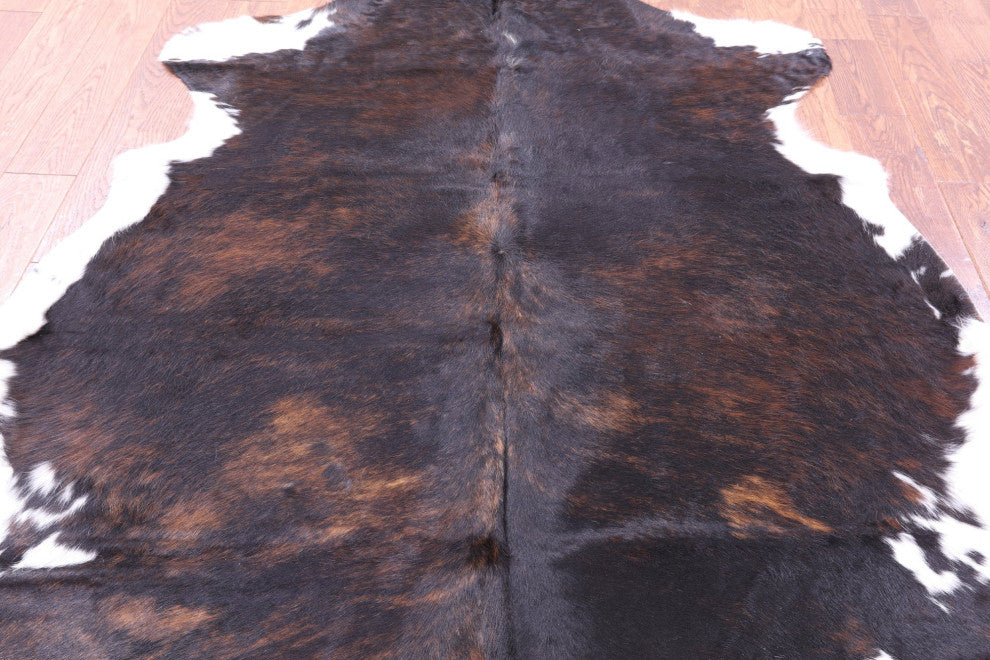 6' 7" X 5' 9" Natural Cowhide Rug C1967