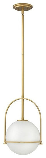 Pendant Somerset Stem Hung Pendant in Heritage Brass