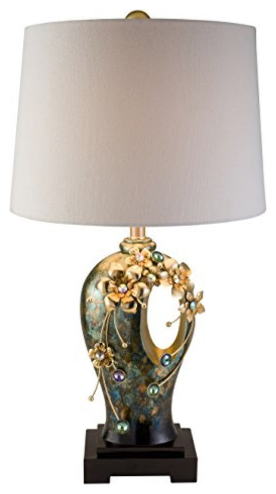 Virgo Orchid Table Lamp