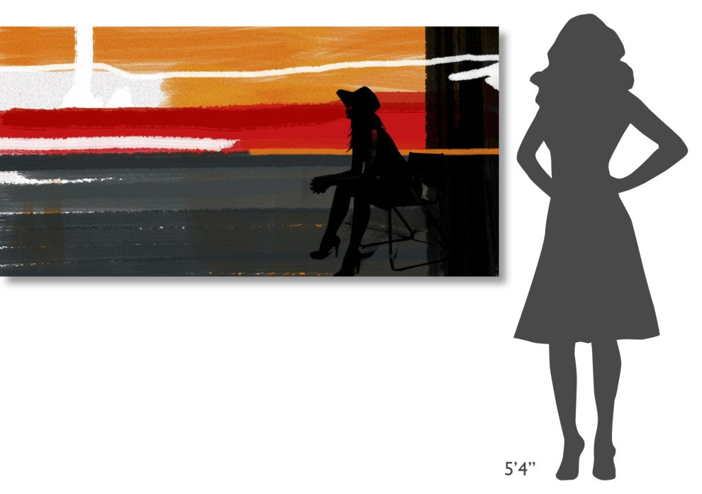 "Sunset In Hamptons" Fine Art Print