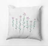 Periwinkle Outdoor Pillow, Purple, 16"x16"