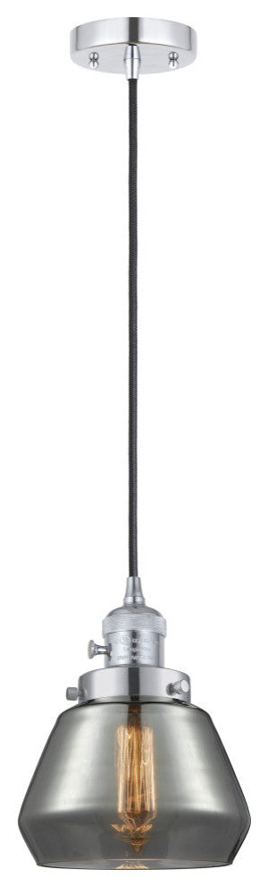 Innovations 201CSW-PC-G173-LED 1 Light Pendant, Switch, Polished Chrome