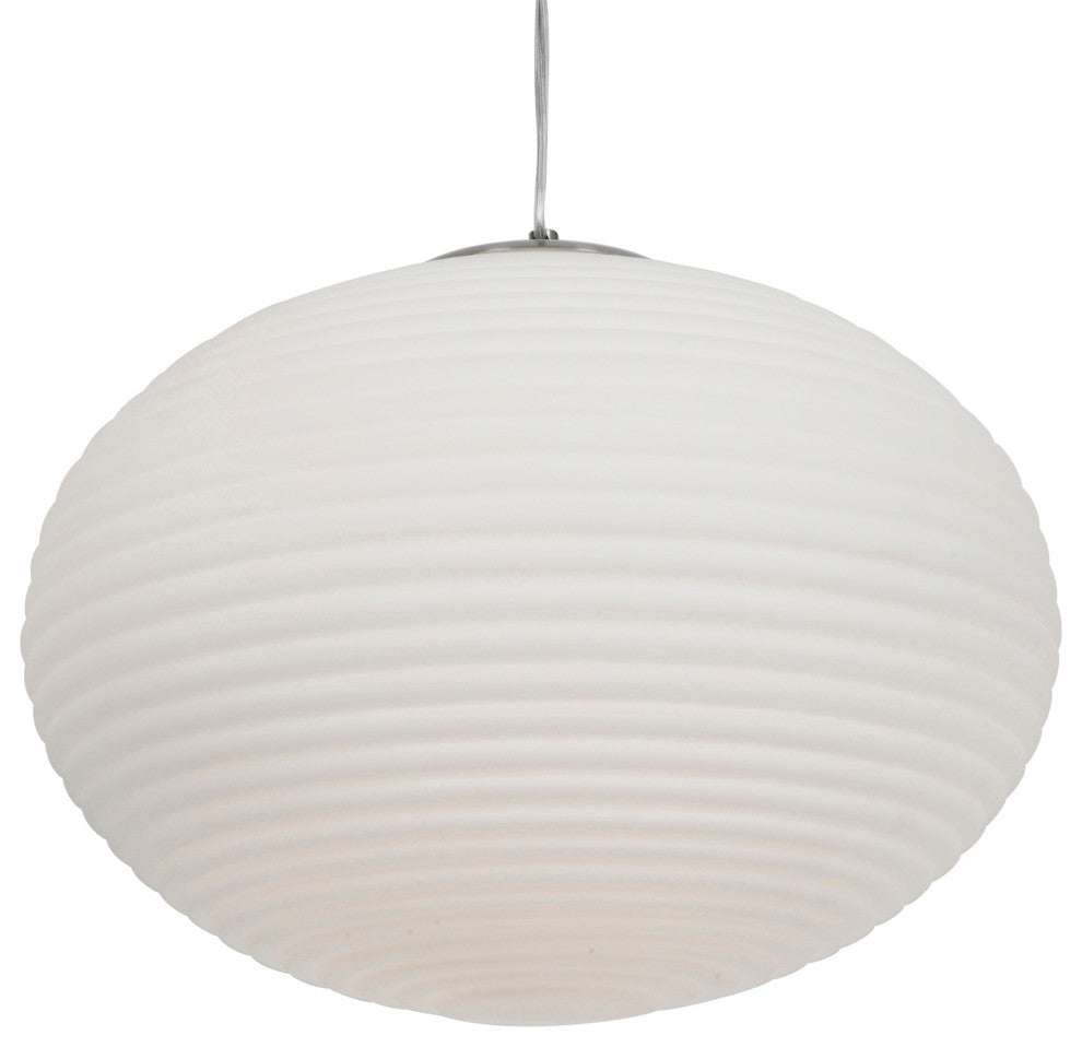 Access Lighting 50181LEDDLP Callisto 3 Light 18"W LED Pendant - - Brushed Steel