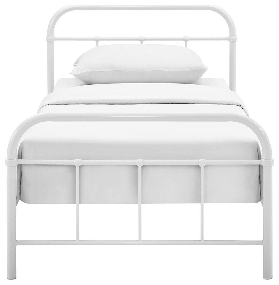 Maisie Twin Stainless Steel Bed Frame