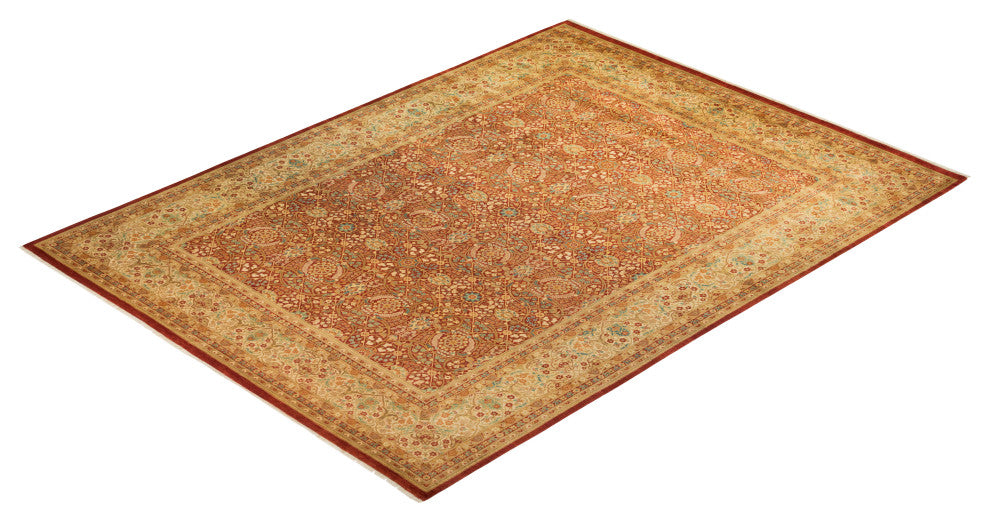 Madilyn, One-of-a-Kind Hand-Knotted Area Rug Red, 9'3"x12'2"