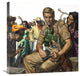 "Legend of Wild Jack Gascar" Stretched Canvas Giclee by Mort Kunstler, 24x24"