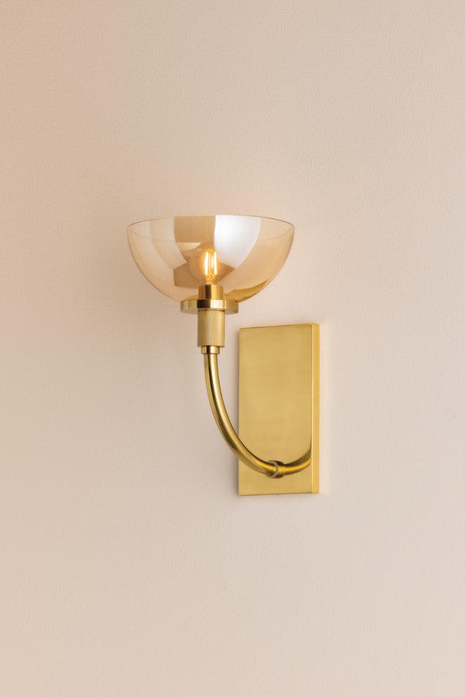 Mitzi Eva Wall Sconce Aged Brass