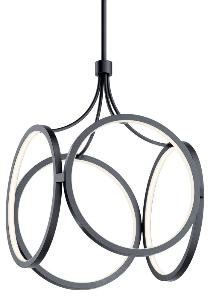 elan Ciri 1-LT LED Small Pendant 83346MBK - Matte Black