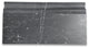 Nero Marquina Black Marble 6x12 Skirting Baseboard Trim Molding Honed, 1 piece