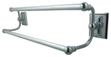 Kingston Brass 24" Dual Towel Bar, Polished Chrome