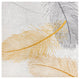 Unique Loom Camilla Finsbury Rug, Yellow Gray, 7'10"x7'10