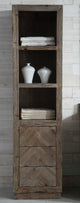 Legion Furniture Legion Furniture Side Cabinet, Rustic Brown