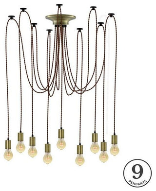 Modern Swag Chandelier