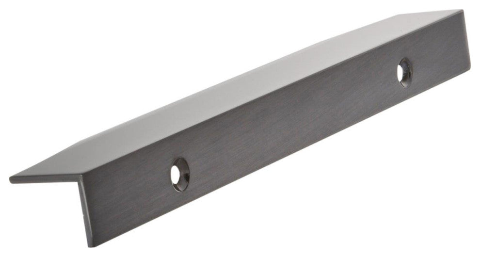 Amerock Aloft Cabinet Edge Pull, Black Chrome, 4-9/16" Center-to-Center