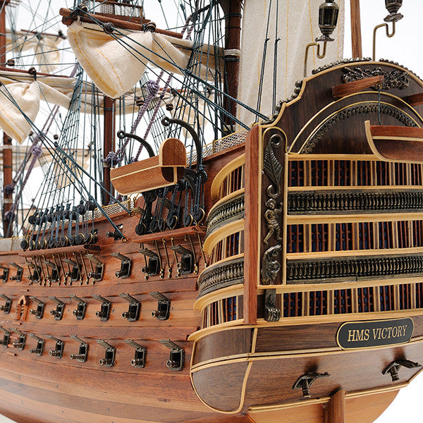 Hms Victory Large With Floor Display Case