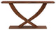 Rasmus Console Table, Chestnut Wire-Brush