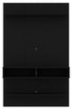 Libra Long Floating 45.35 Entertainment Center in Black