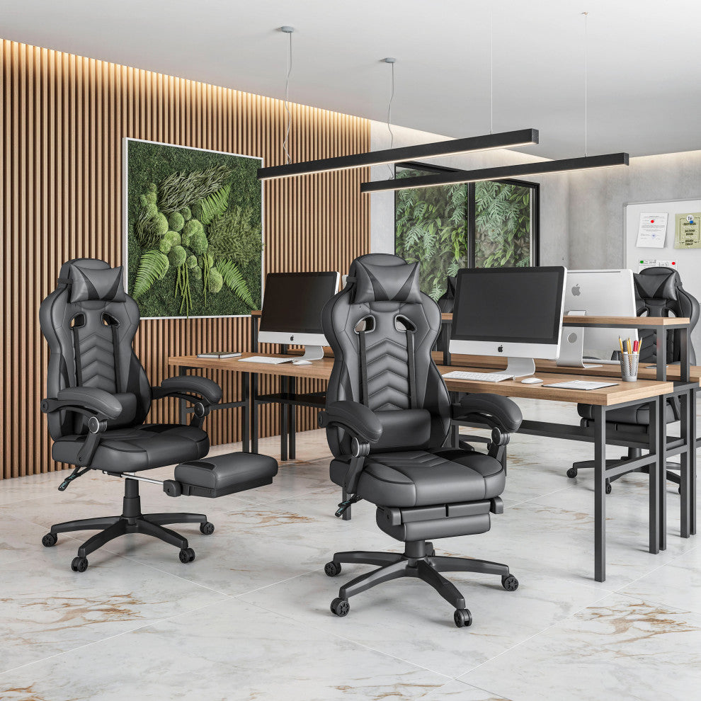 Techni Mobili Executive Chair with Footrest