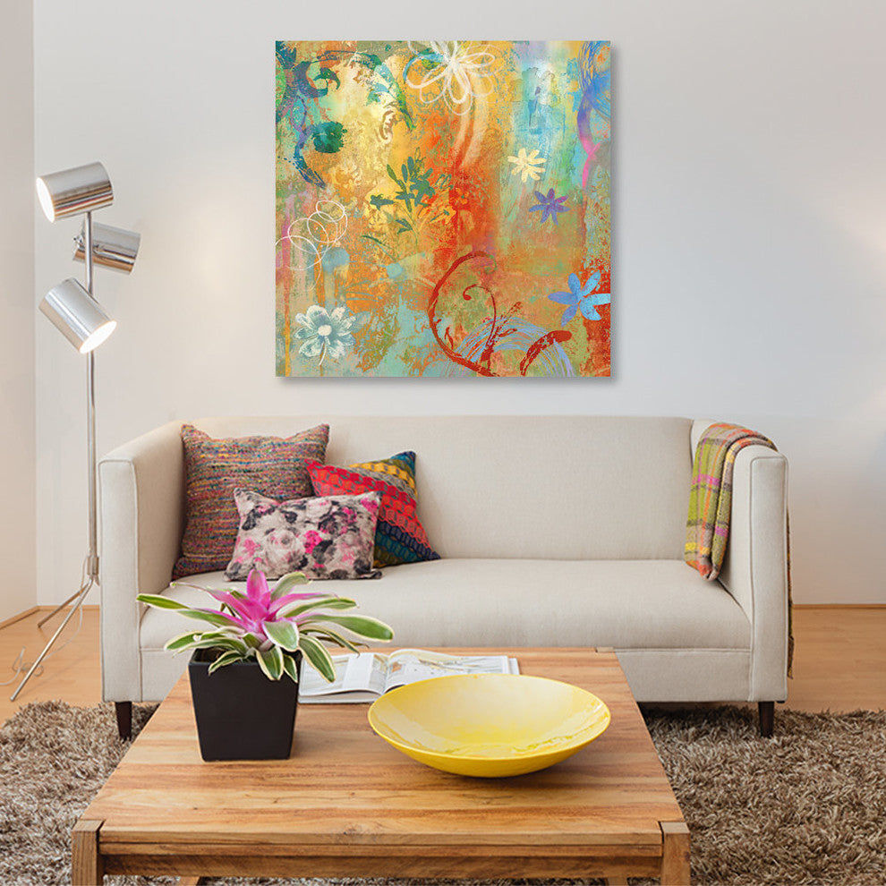 "New Utopia I" by Emily Dunn, Canvas Print, 18"x18"