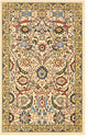 Unique Loom Cream Espahan Cape Cod 5'' 0 x 8'' 0 Area Rug