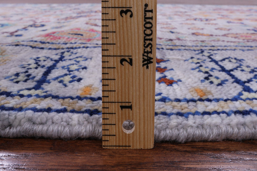 4' 1" X 6' 3" Hand Knotted Turkish Oushak Rug - Q15346