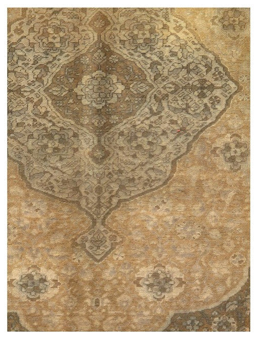Beige Antique Persian Farahan 10'7''x12'6''