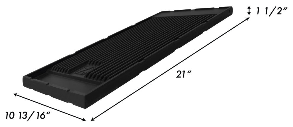 ZLINE 48 Dual Fuel Range With Griddle and White Matte Door
