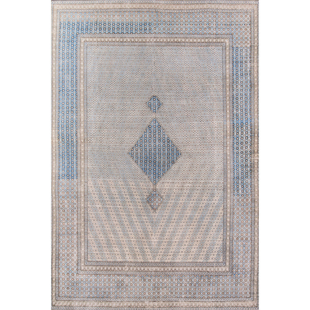 Momeni Afshar AFS34/Blue -10' X 14'