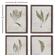 4-Piece Petite Frond Print Set