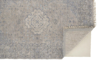 Weave & Wander Ramey Blue 10'x14' Hand Woven Area Rug
