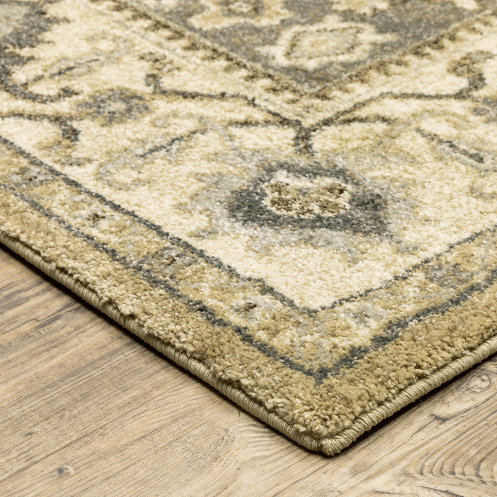 Oriental Weavers Florence Indoor Rug Beige/ Grey 5'3" X 7'6"