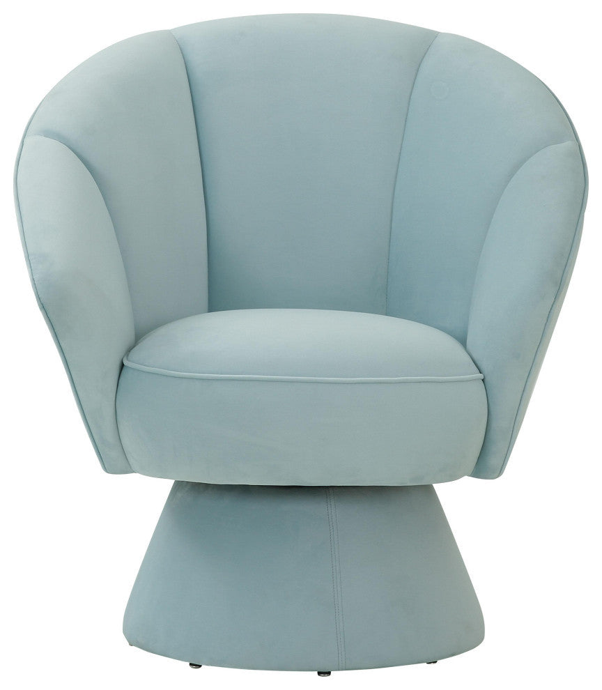 Allora Light Blue Accent Chair - Light Blue