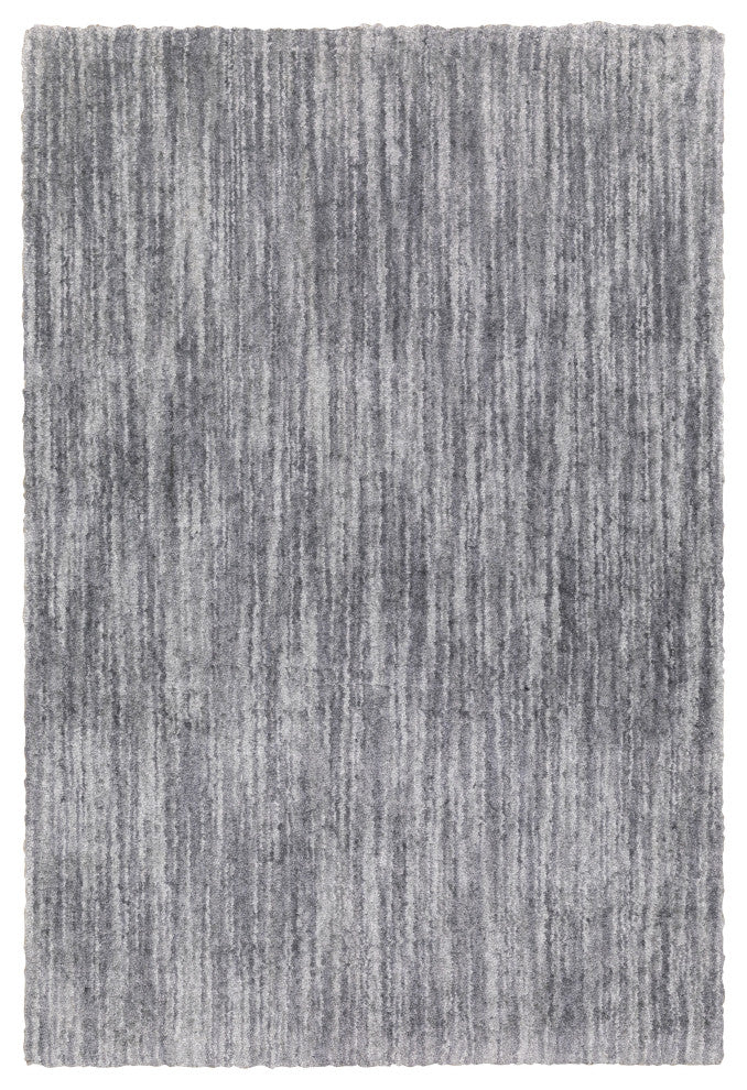 Ashton Distressed Solid Shag Area Rug, 9.10X12.10