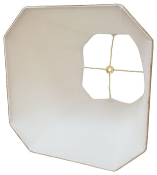 Royal Designs Square Cut Corner Basic Lampshade, Antique Gold, Mouton, 9x14x12.5