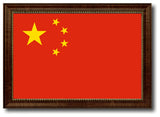 China Country Flag Canvas Print, 21"x30"