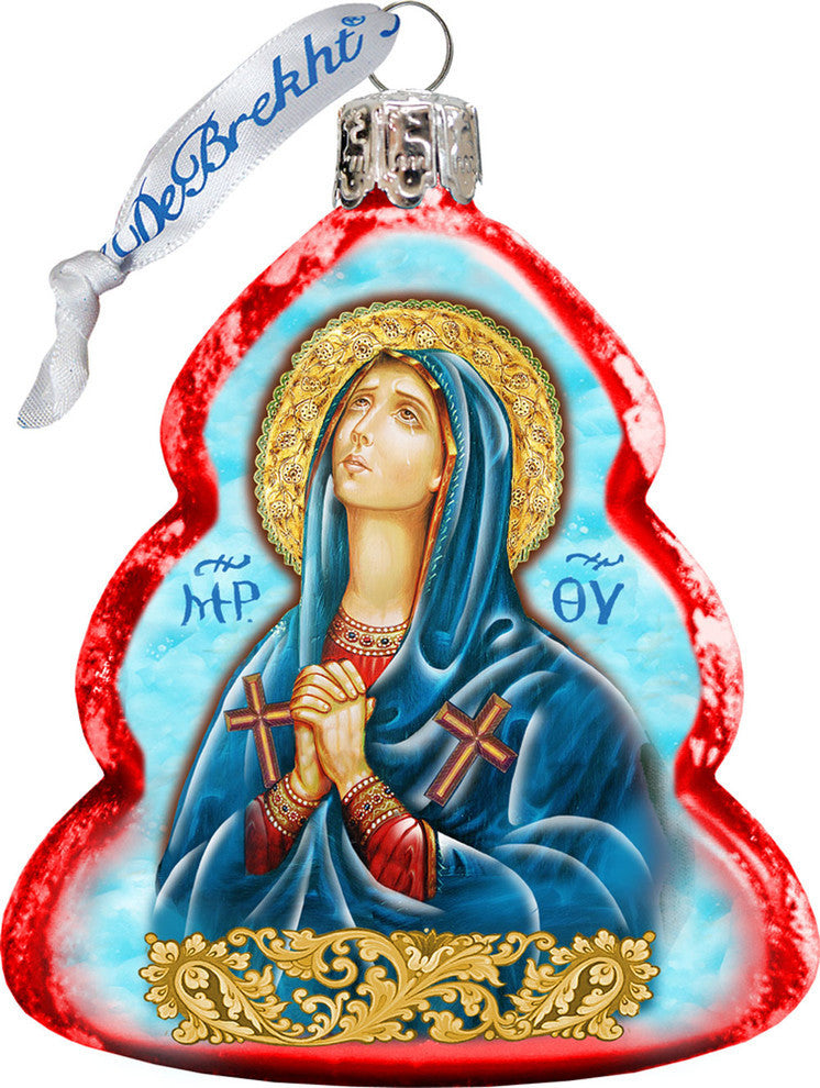 Keepsake Maria Magdalena Scenic Glass Ornament