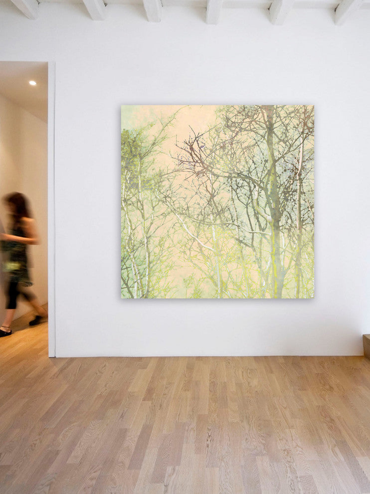 "Hibiki" Painting Print on Canvas by Aryai