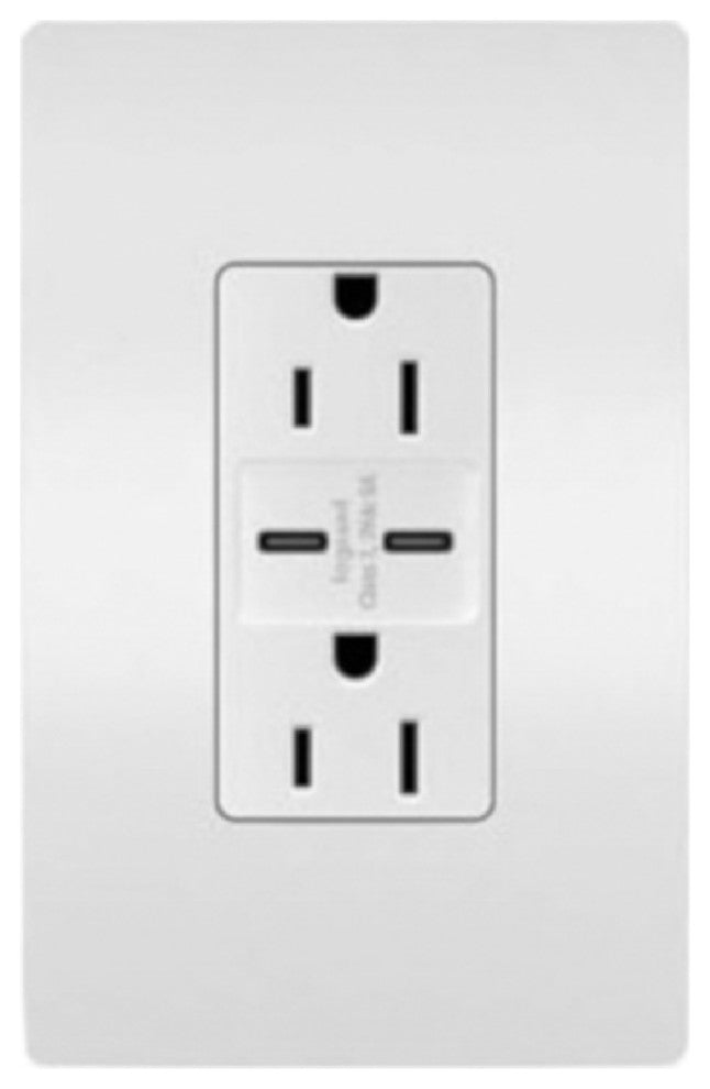 Legrand  R26USBCC6WCCV6 C Type Decorator USB Charger Wall Plate, 15 Amps