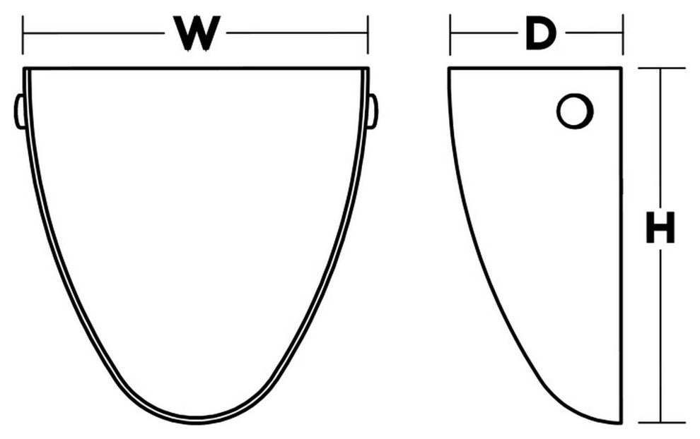 Unity Sconce - LED  10.5W - Brushed Nickel