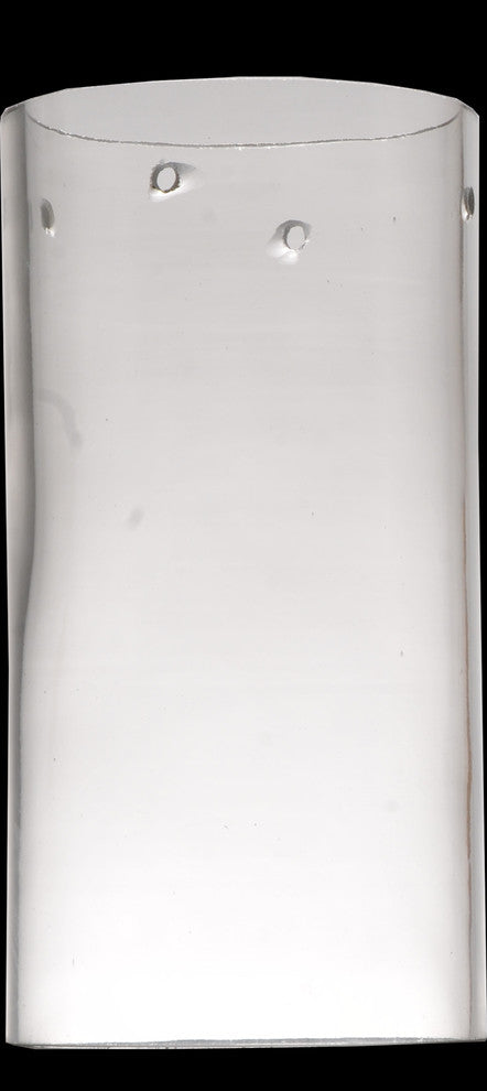 4W Cylindre Clear Glass Shade
