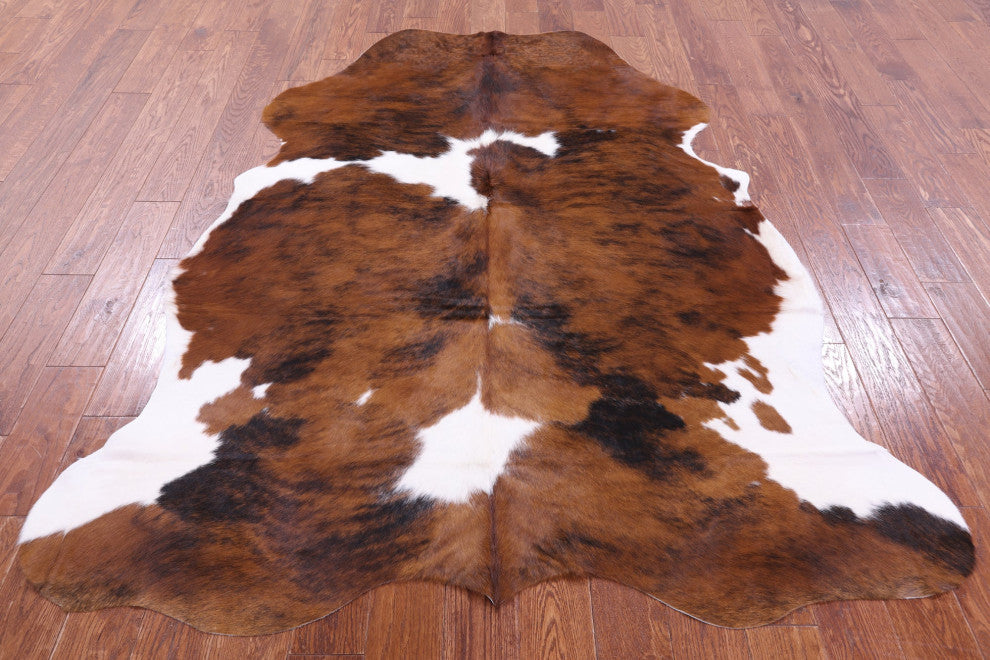 Natural Cowhide Rug 7' 1" X 5' 9" C2194