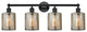 Innovations 616-4W-BK-G116 4 Light Bath Vanity Light, Matte Black