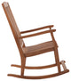 Nordic Style Oiled Teak Rocking Chair