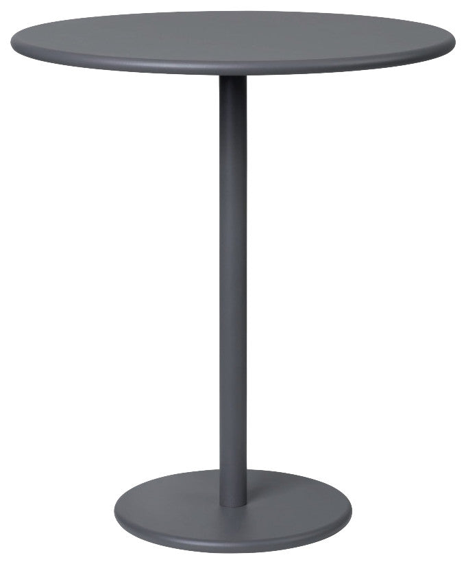 Stay Outdoor Aluminum Side Table, Warm Gray