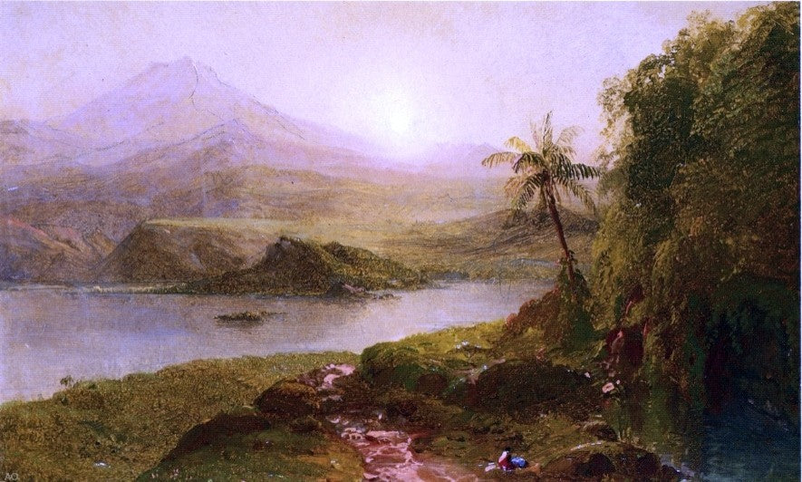 Frederic Edwin Church Mountain Landscape Wall Decal