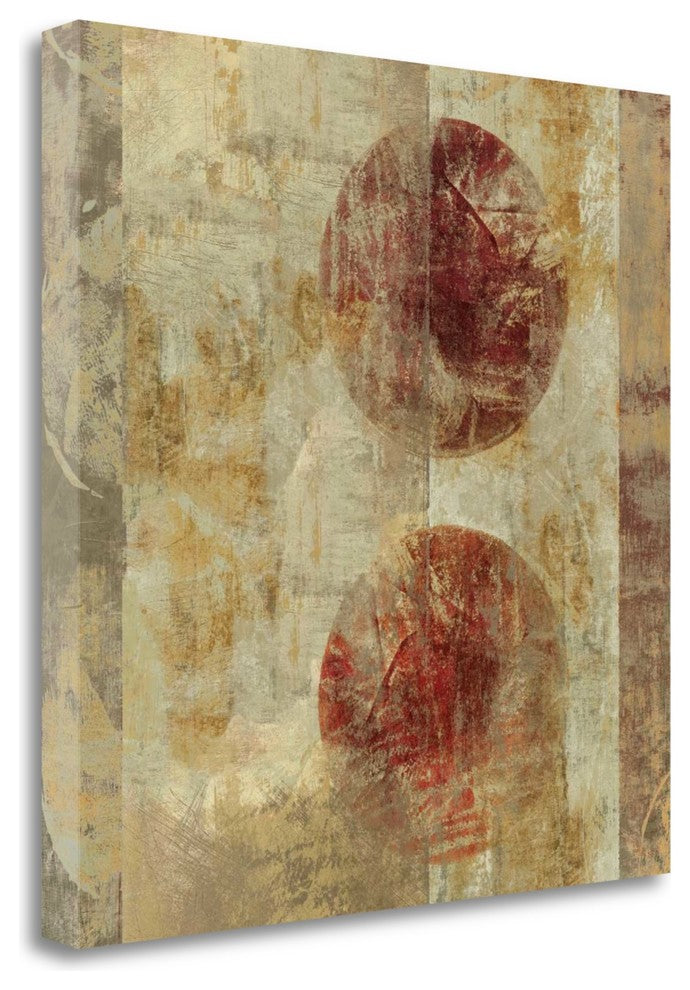 "Caribbean Sunrise Square III" By Roque Silva, Giclee on Gallery Wrap Canvas