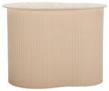 Safavieh MTP Medium Ceramic Side Table, Beige